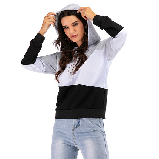 Color Block Hoodie - Matching Couple Sweatshirt | Trendy Contrast Pullover