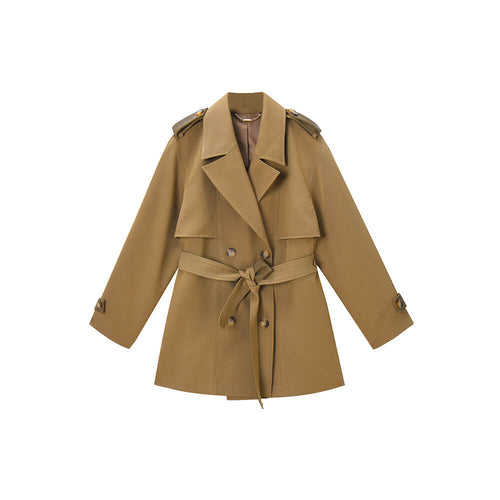 Casual Elegant Short Trench Coat For Women | Stylish Women Trench Coat