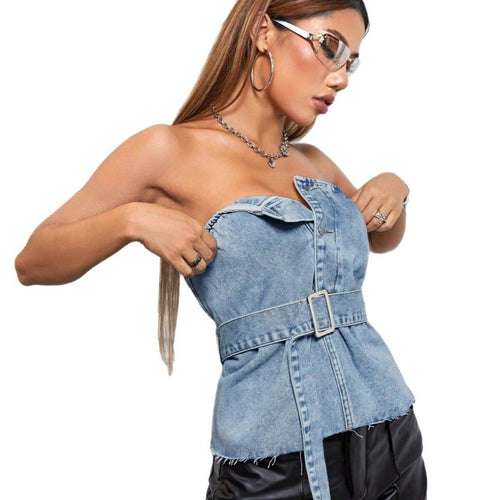 Cute And sexy Tube Tops Tor Petite Women | Sexy Backless Tube Top