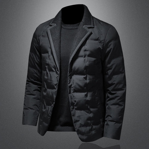 Men Heavy Duty Winter Down Jacket | Thick Warm Down Jacket For Men
