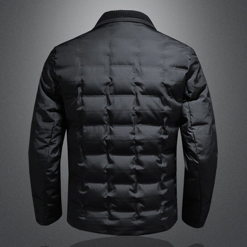 Men Heavy Duty Winter Down Jacket | Thick Warm Down Jacket For Men