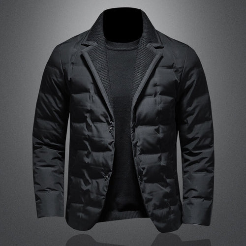 Men Heavy Duty Winter Down Jacket | Thick Warm Down Jacket For Men