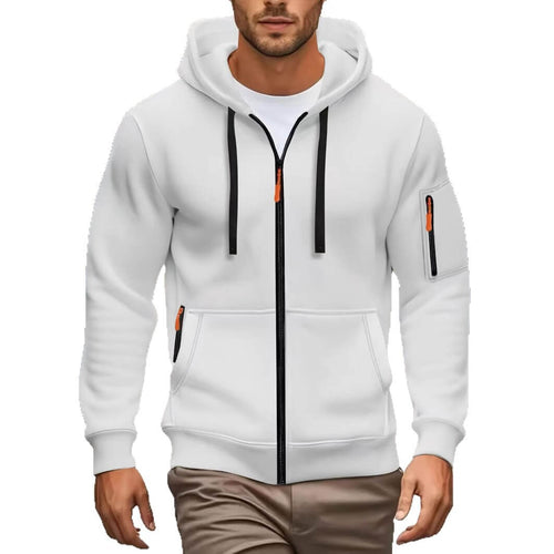 Men’s Stylish Zip Up Hoodie Casual Wear | Sports Hooded Cardigan Men