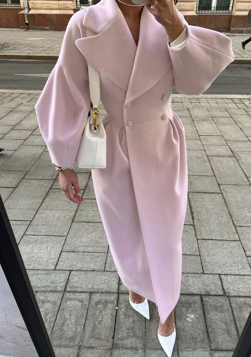 Vintage Court Lantern Sleeve Jacket Women | Large Lapel Jacket