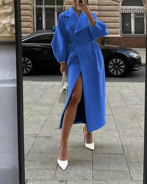 Vintage Court Lantern Sleeve Jacket Women | Large Lapel Jacket