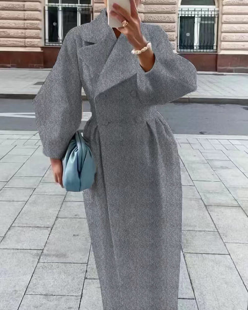 Vintage Court Lantern Sleeve Jacket Women | Large Lapel Jacket