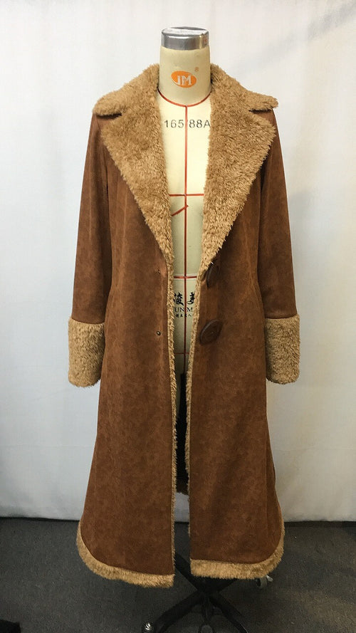 Vintage Western Denim Coat For Winter | Western Style Denim Jacket